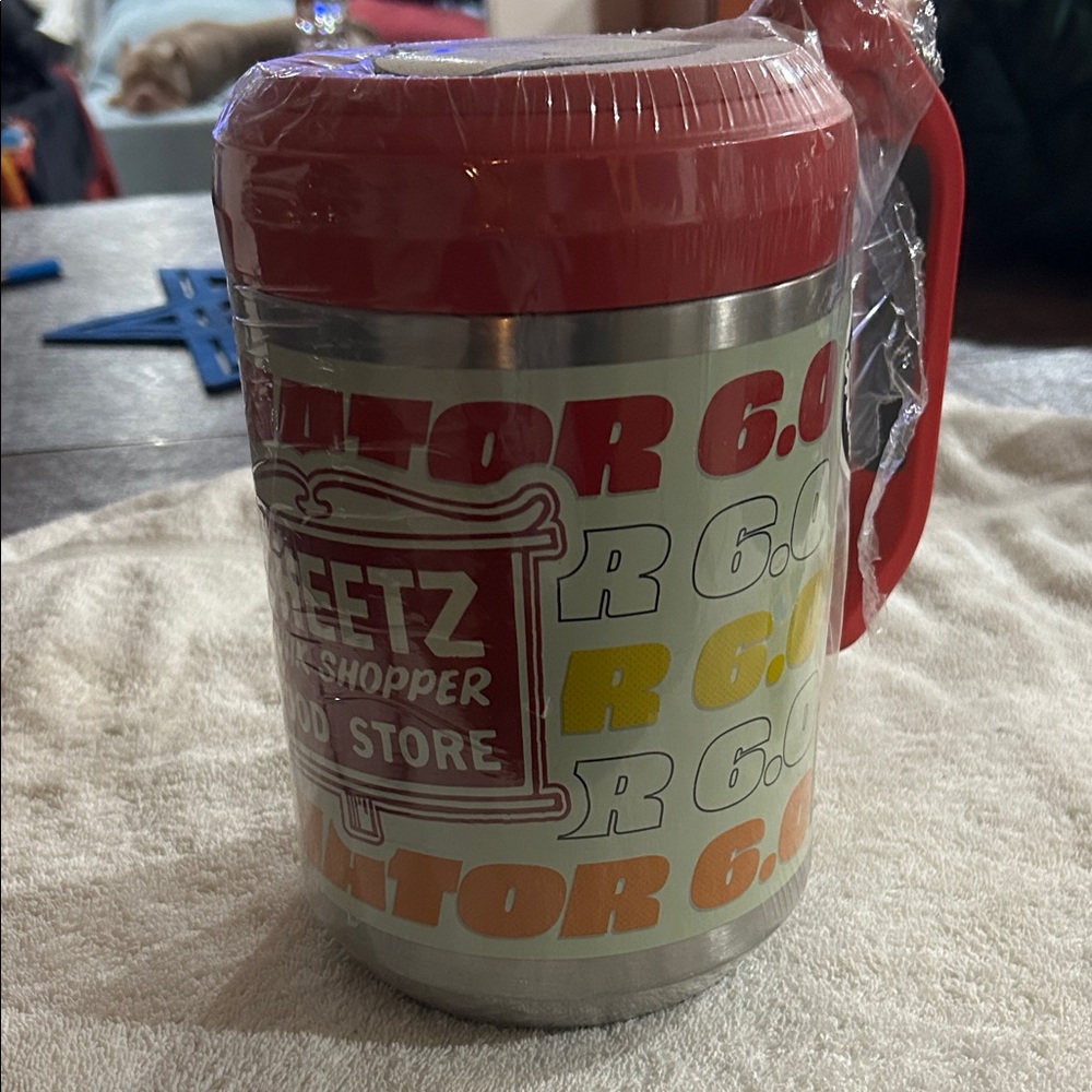 Red Stainless Steel Insulated Food Jar - Unbranded